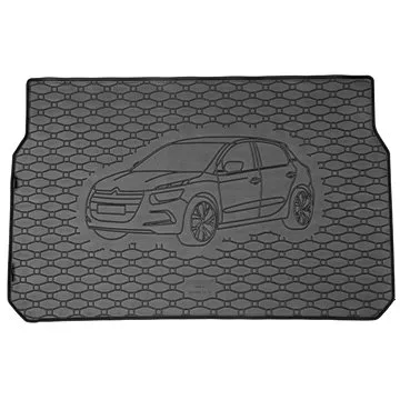 ACI CITROEN C3, 16- gumová vložka černá do kufru s ilustrací vozu (0937X01C)