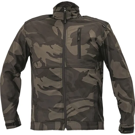 Cerva Softshellová maskáčová bunda CRAMBE - Maskáčová | 3XL