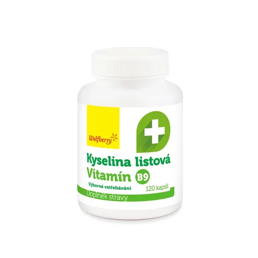 Wolfberry Kyselina listová 120 kapslí
