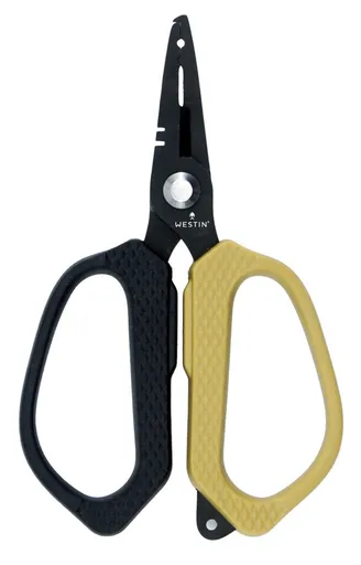 Westin nůžky braid scissor & splitring plier black sand