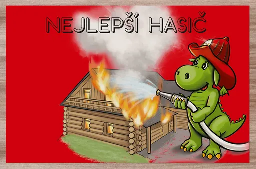 Prostírání Soptík – hasič