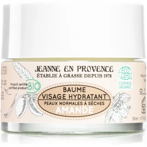 Jeanne en Provence BIO Almond hloubkově hydratační balzám v BIO kvalitě 50 ml