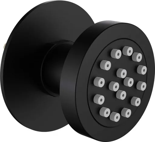 DEANTE Cascada Sprchová tryska, kulatá, podomítková černá NAC_N77K