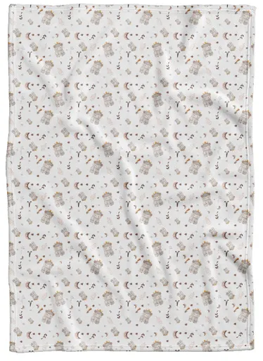 Deka Znamení watercolor Beran (21.3. - 20.4.) (Podšití beránkem: NE)