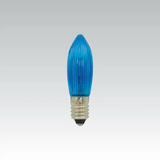 NBB Žárovka vánoční E10 20V 3W modrá 374023000