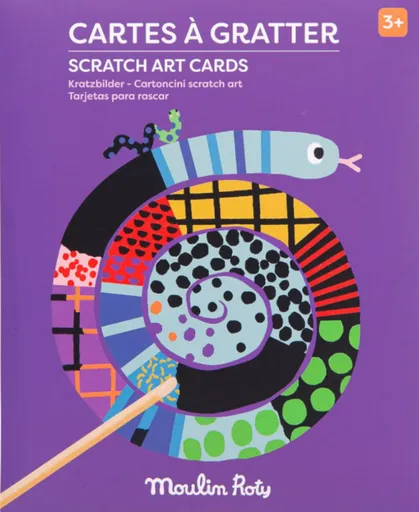 Stírací kartičky Les Toupitis