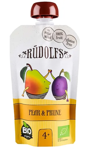 Rudolfs Hruška a sušená švestka BIO kapsička 110 g