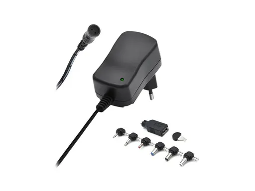 Adaptér napájecí 3-12V 600mA GETI GPA06A