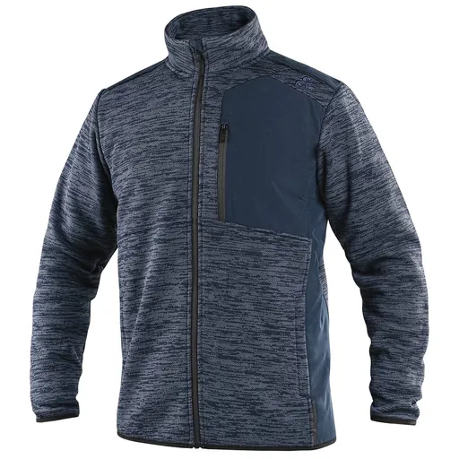 Canis (CXS) Pánská mikina CXS 4ENVI HAMPTON - Tmavě modrá | 3XL
