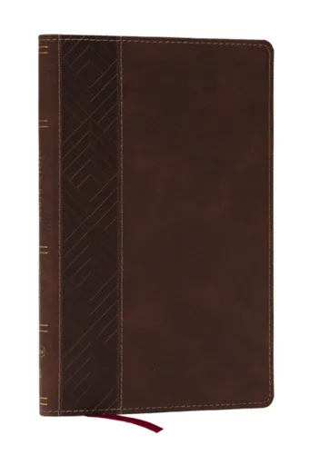 KJV, Personal Size New Testament, Brown Leathersoft, Red Letter, Comfort Print - Thomas Nelson