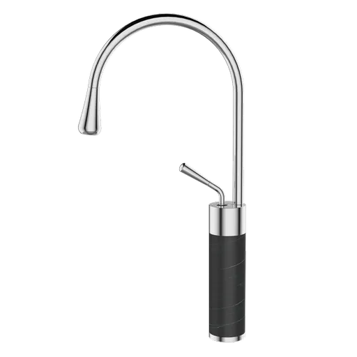 INVENA Umyvadlová baterie vysoká STONE černá/chrom BU-03-W08-V