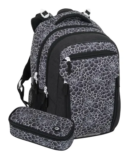 Školní set Bagmaster PORTO 25 A Set Black/white