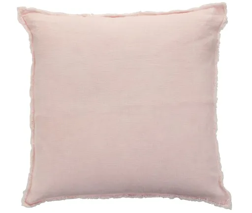 Růžový polštář s opraným designem Stonewashed - 45*2*45 cm J-Line by Jolipa