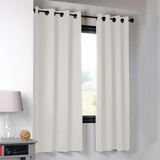 Zatemňovací závěs blackout NOTTE okrový 135 x 180 cm