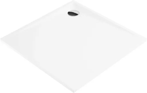 DEANTE Kerria plus bílá Akrylátová sprchová vanička, čtvercová, 80 cm KTS_042B