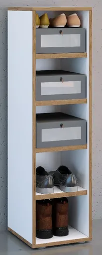 Botník VCM „Salia“ B30 XL 5dílný, bílý