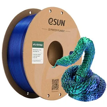 eSUN ePLA-Silk Magic green blue 1kg (ESU3D16)