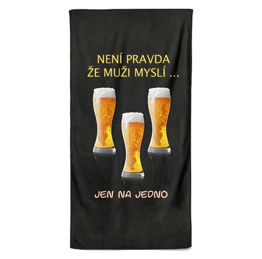 Osuška Na jedno (Velikost osušky: 100x170cm)