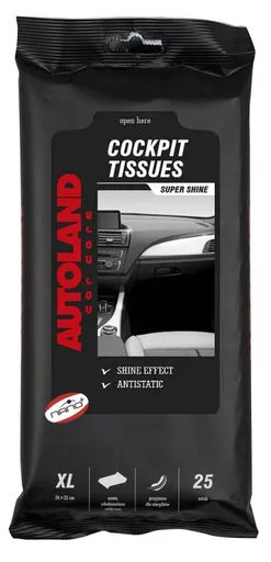 Compass Ubrousky na palubní desku s leskem XL - 25 ks