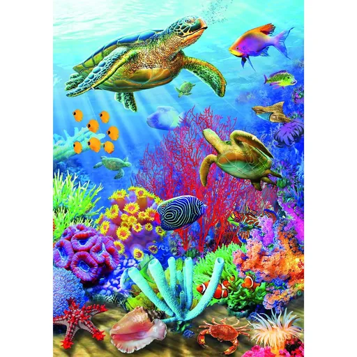 Dino Podmořský svět 100 XL neon puzzle
