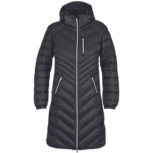 Cerva Dámský zateplený kabát L-SURE SYLVIA LADY - Černá | XL