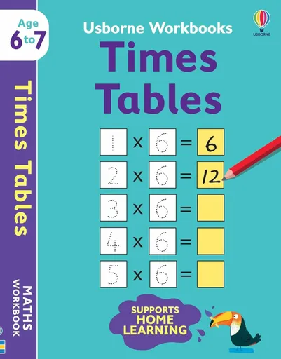 Usborne Workbooks Times Tables 6-7 - Holly Bathie
