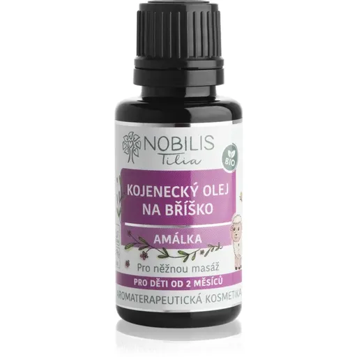 Nobilis Tilia Dětská Kosmetika Amálka kojenecký olej na bříško 20 ml