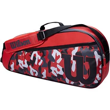 WILSON JUNIOR RACKETBAG červená (97512545075)