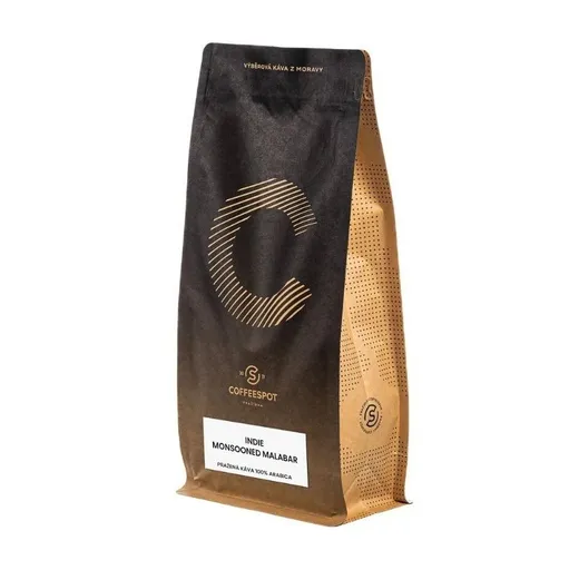Coffeespot India Monsooned Malabar zrnková káva 1000 g