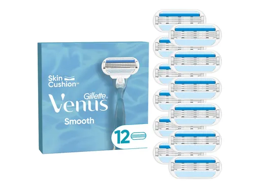 Gillette Venus Smooth náhradní hlavice 12 ks