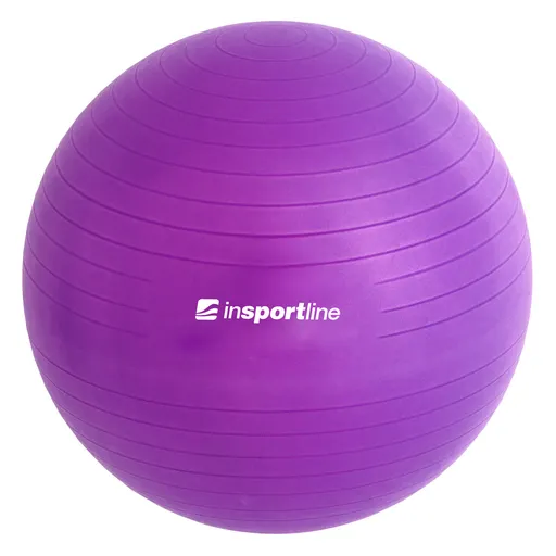 Gymnastický míč inSPORTline Top Ball 55 cm fialová