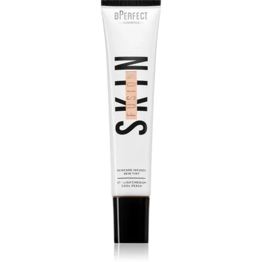 BPerfect Skin Fusion lehký make-up pro přirozený vzhled odstín 7 Light/Medium Cool Peach 30 ml
