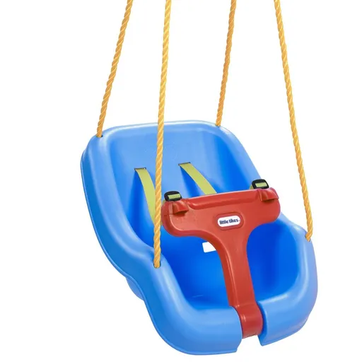 Little Tikes Dětská houpačka 2v1 Snug n Secure -  modrá