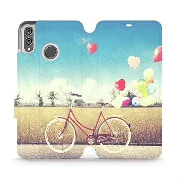 Flipové pouzdro na mobil Honor 8X - M133P Kolo a balónky (5903226482399)