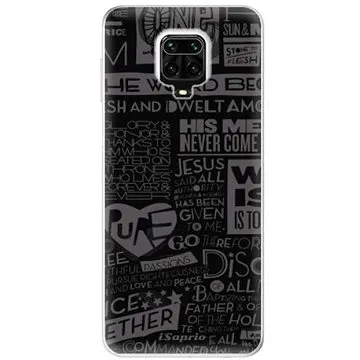 iSaprio Text 01 pro Xiaomi Redmi Note 9 Pro (text01-TPU3-XiNote9p)