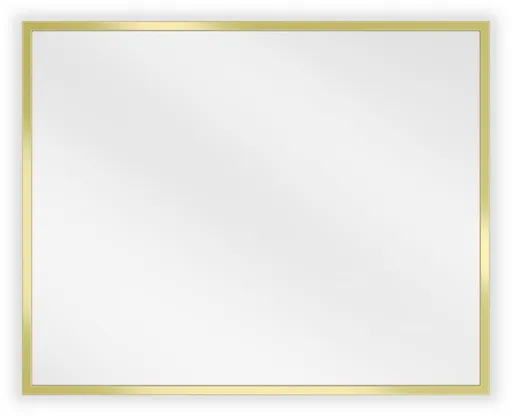 MEXEN Loft zrcadlo 50 x 40, zlatý rám 9852-050-040-000-50