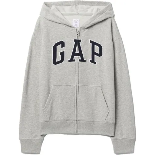 GAP V-FRCH HERITAGE LOGO Chlapecká mikina, šedá, velikost