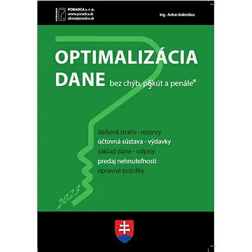 Optimalizácia dane, bez chýb, pokút a penále (978-80-8162-246-5)