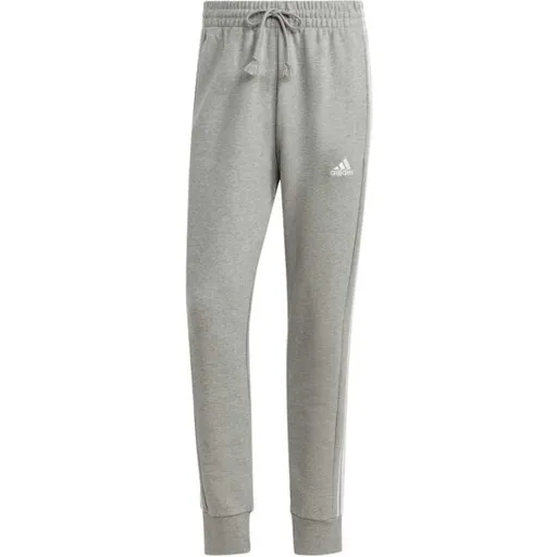 adidas 3-STRIPES PANTS Pánské teplákové kalhoty, šedá, velikost XXL