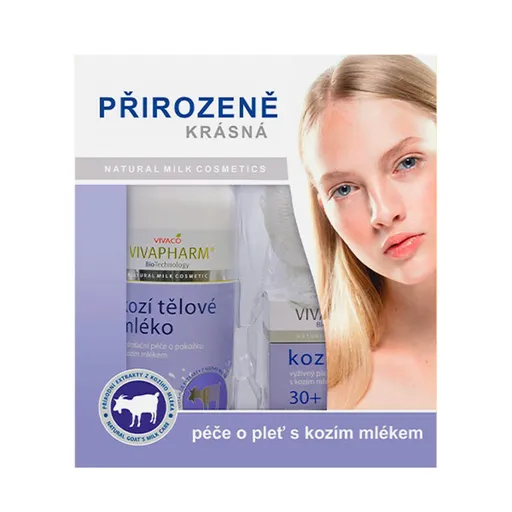 Dárková kazeta kosmetiky s kozím mlékem VIVAPHARM
