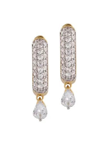 Guess Třpytivé náušnice s krystaly Nuances JSBE04506JWYGT/U