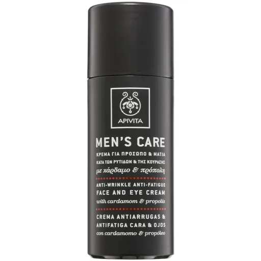 Apivita Men's Care Anti-Wrinkle Anti-Fatigue Face and Eye Cream protivráskový krém na obličej a oči 50 ml