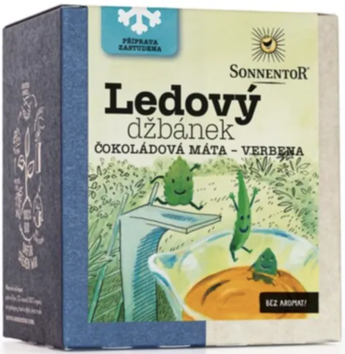 Ledový džbánek máta čokoládová-verbena bio