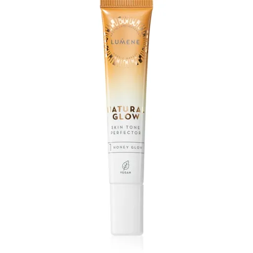 Lumene Natural Glow Skin Tone Perfector tekutý rozjasňovač odstín 1 Honey Glow 20 ml