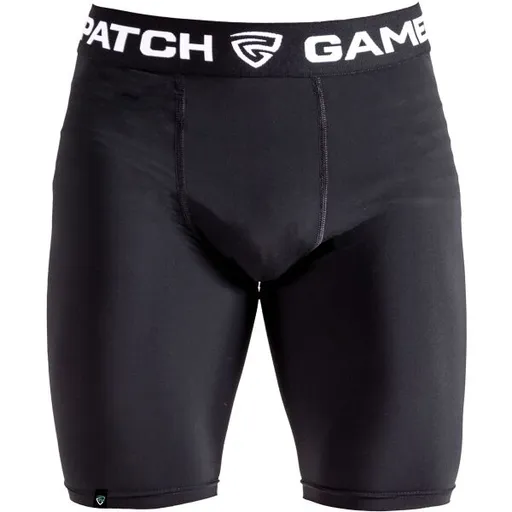 GAMEPATCH COMPRESSION SHORTS Kompresní unisex šortky, černá, velikost