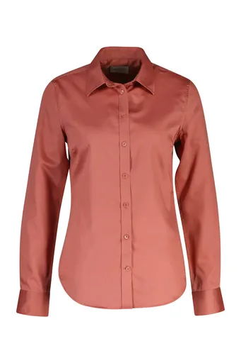 KOŠILE GANT SLIM SATEEN SHIRT FADED BRICK
