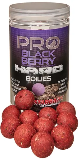 Starbaits Boilie Hard Pro Blackberry 200g - 24mm,Starbaits Boilie Hard Pro Blackberry 200g - 24mm
