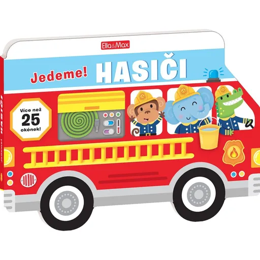 Ella&Max Jedeme! Hasiči Obrázková školička pro nejmenší