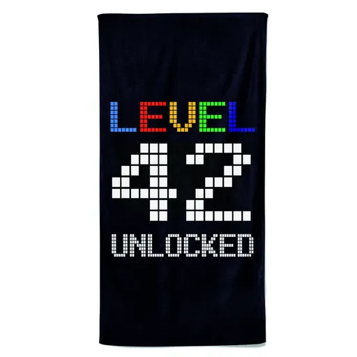 Osuška Level Unlocked (věk: 42, Velikost osušky: 70x140cm)