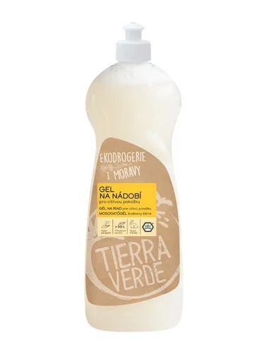 Tierra Verde Gel na nádobí Citlivá pokožka 1 l